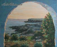 Pinche para ampliar cuadro: Vista al Mar (Menorca)